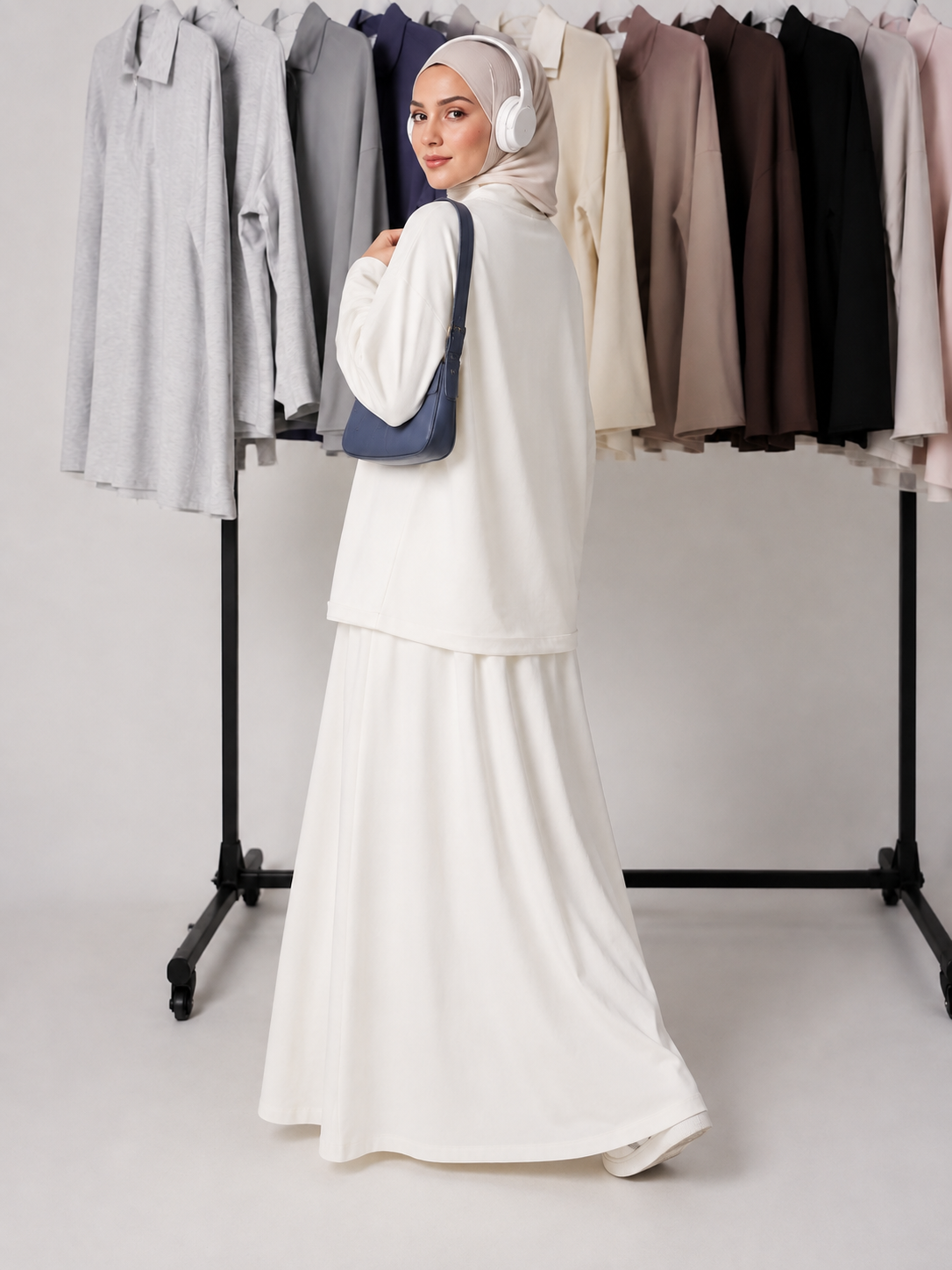 Leyla Half-Zip Two-Piece Set – LY117